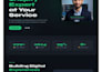 responsive web landing page, react, HTML, CSS, javascript
